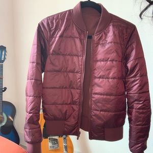 Lululemon reversible bomber
